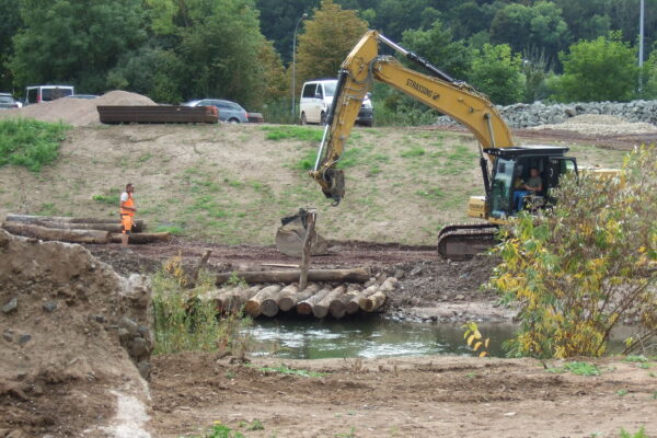 Fischunterstand-Holz